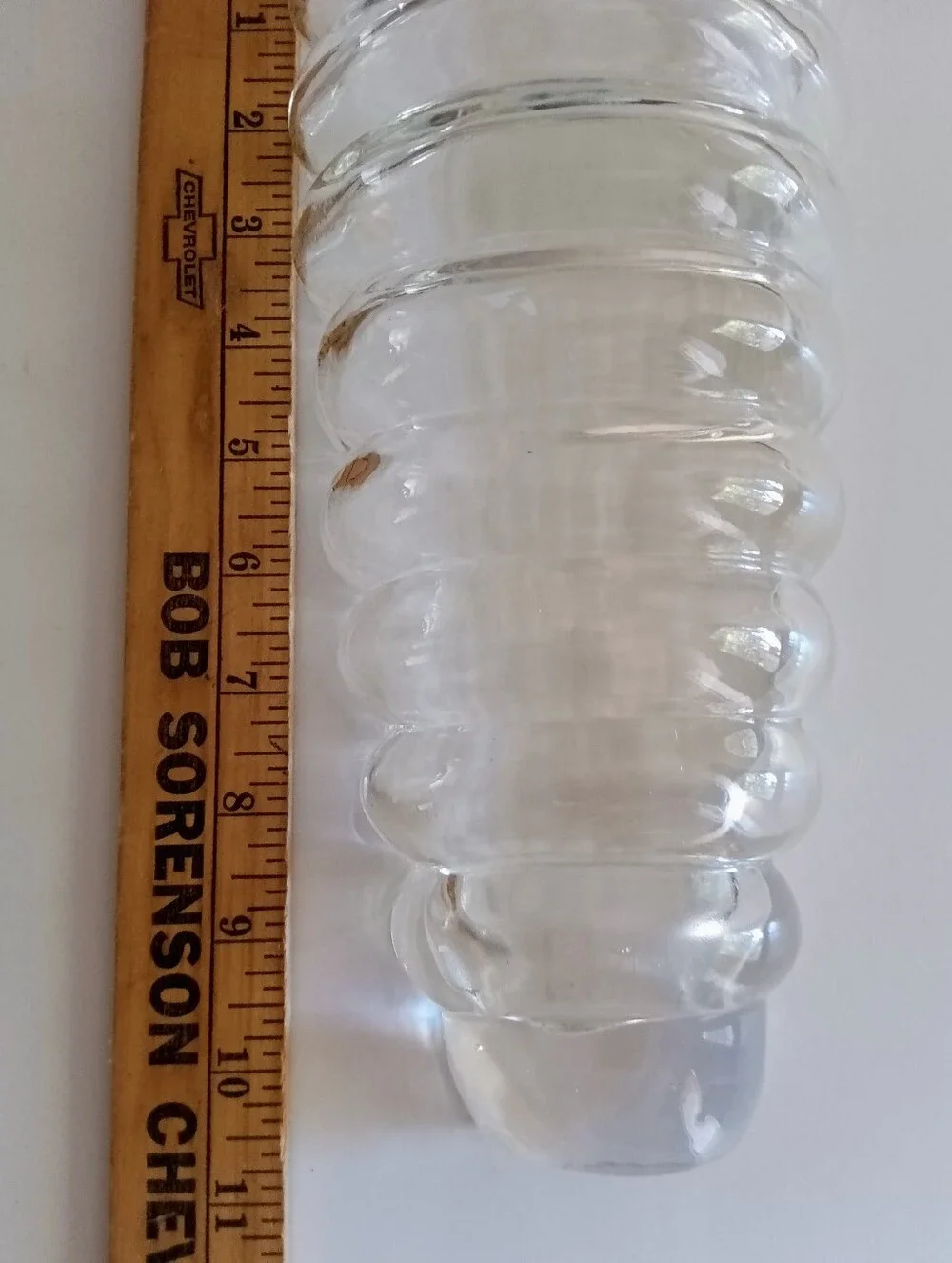 Clear Glass Ribbed 11